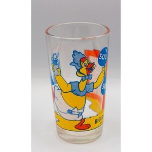 VINTAGE 70s Pepsi Collector Series Harvey Cartoons BIG BABY HUEY Character Glass